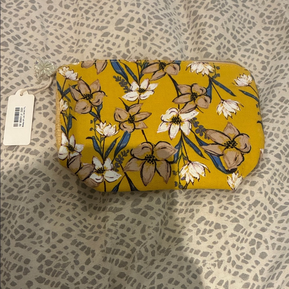 Sisley Floral Yellow Women's cosmetic pouch